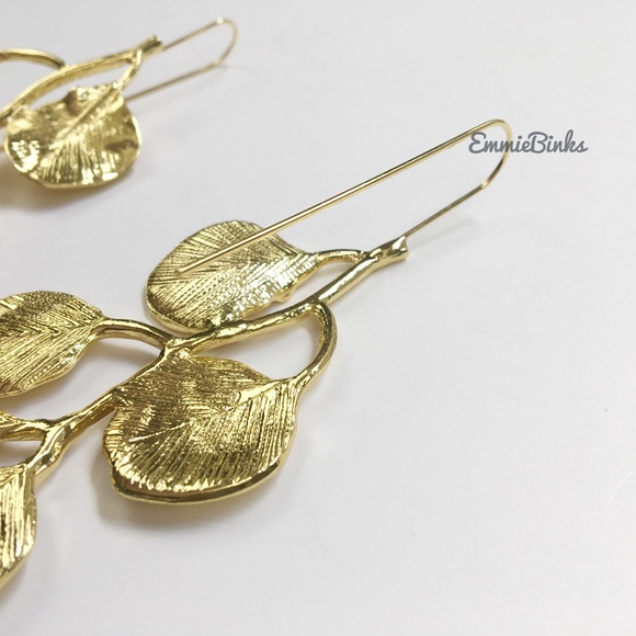 ✨3for$38  Zara Drop Leaf Earrings - Picture 6 of 16